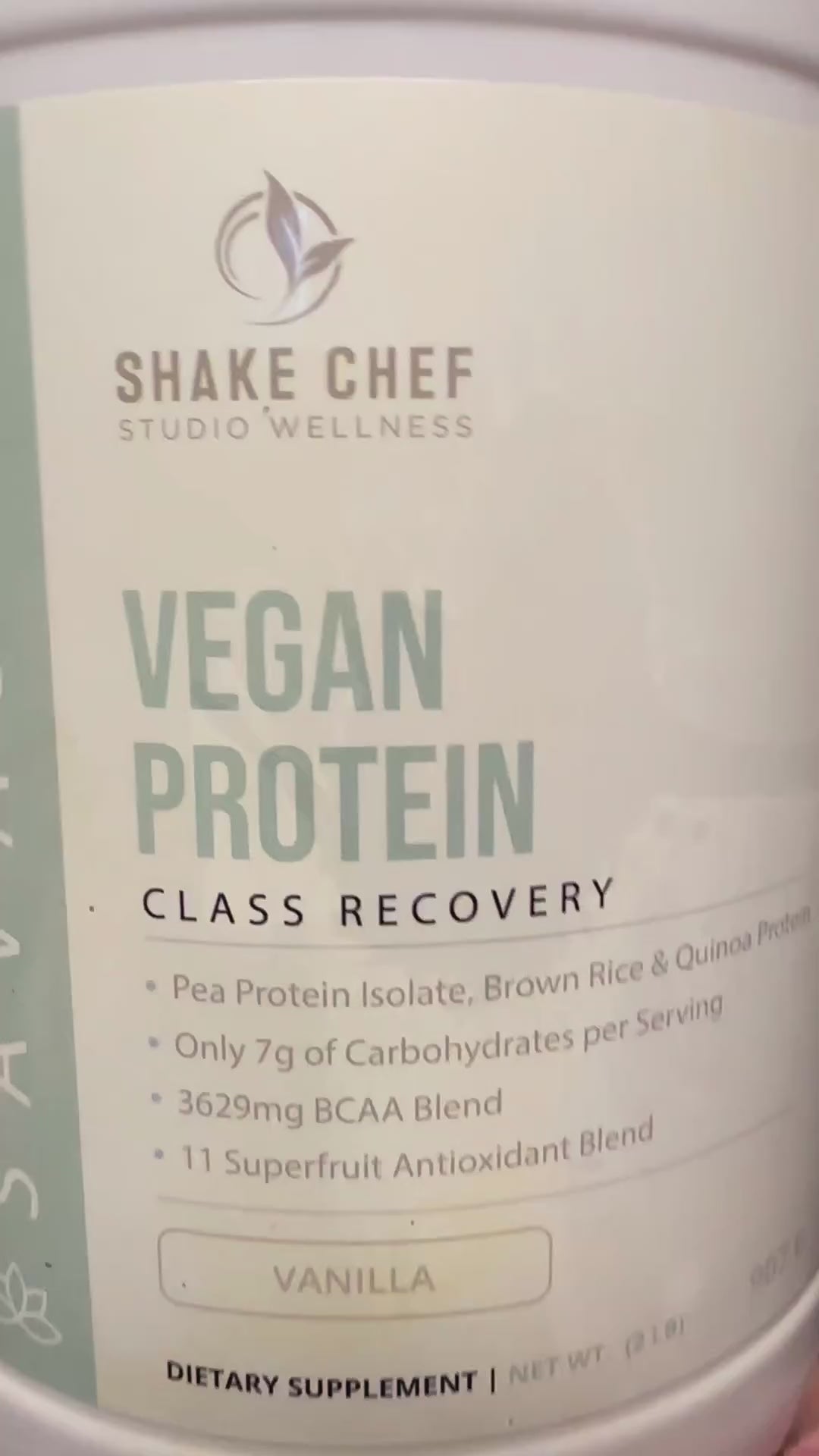 Shake Chef 2lb Vegan Protein Chocolate